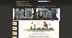 Desktop Screenshot of beautifulstatues.com